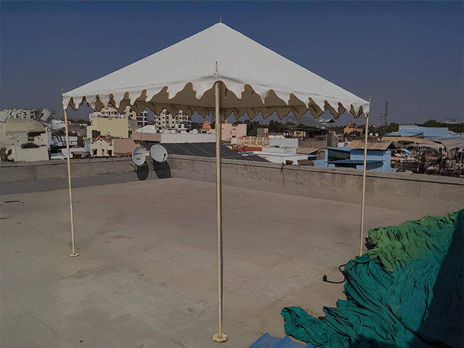 Canvas Parking Tent