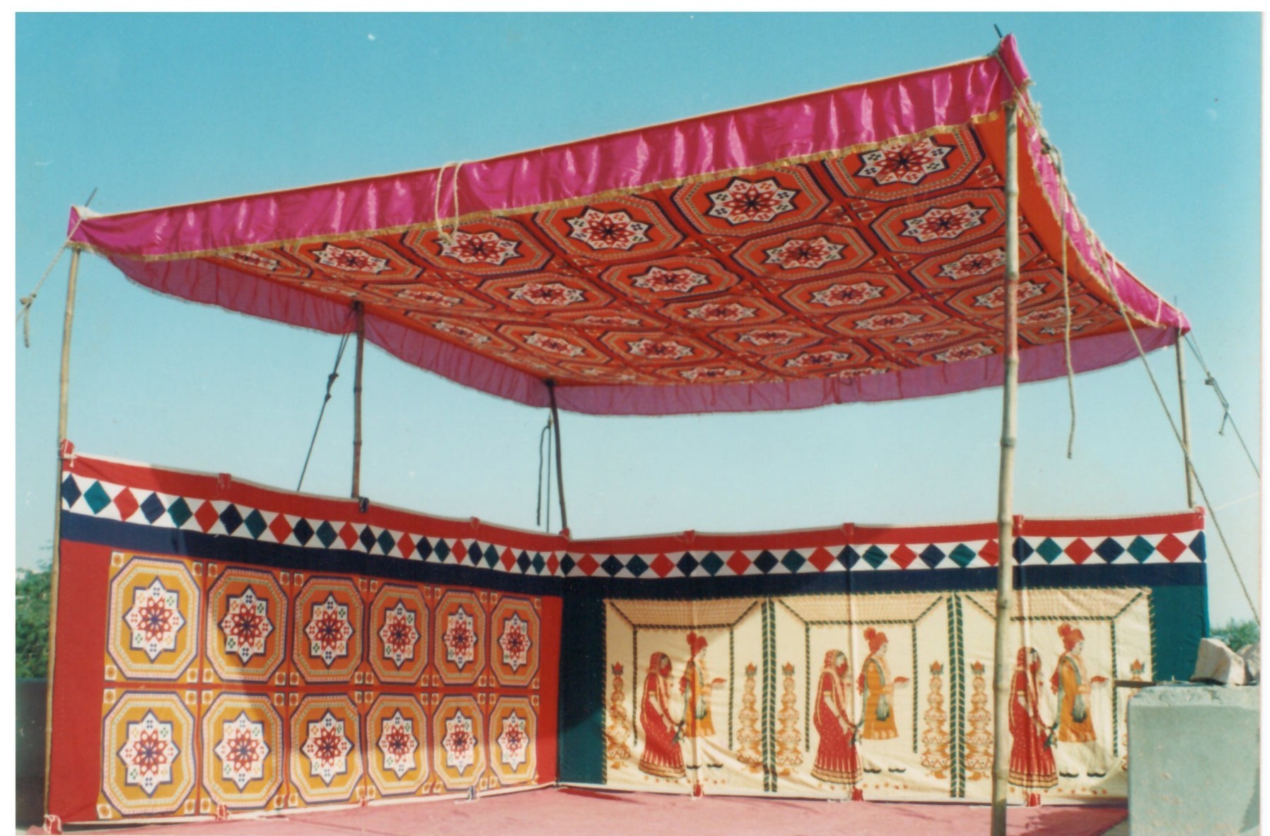 Shamiyana Tent 15 ft x 15 ft