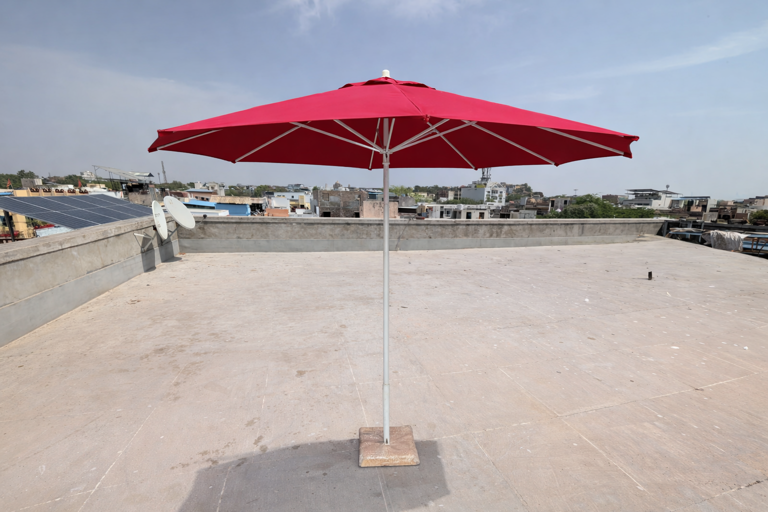 Red Beach Umbrella